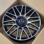 21x11 5x112 ET55 66.6 FE230 MB Black Polished MER