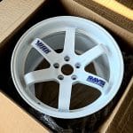 18x10.5 5x114.3 ET22 60.1 WHITE
