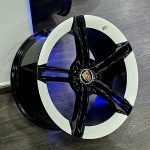 21x11.5 5x130 ET66 71.6 Gloss Black