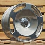 19x9.5 5x112 ET43 66.5 polished