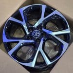 17x6.5 5x114.3 ET45 60.1 BLACK MACHINED