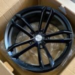 19x8.5 5x120 ET 72.56 SATIN BLACK