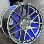 19x10 5x120 ET30 74.1 MATTGUN METAL HAXER