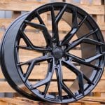 22x9 5x108 ET40 63.3 BLACK