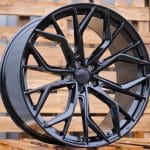 22x9 5X112 ET30 66.5 HX041 BLACK HAXER