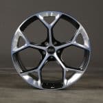 20x9 5x112 ET26 66.5 SILVER BLACK