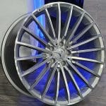 20x8.5 5x112 ET36 66.5 GUNMETAM MACHINED NEW S CLASS