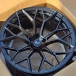 22x11 5x112 ET32 66.5 SATIN BLACK