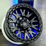 17x9 5x165.1 ET5 114.3 SATIN BLACK