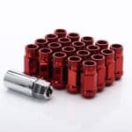 Forged Steel Japan Racing Nuts JN1 12x1.5 Red