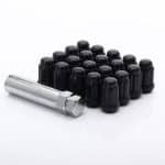 Forged Steel Japan Racing Nuts JN2 12x1.5 Black.