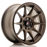 JR11 15x7 ET30 4x100 4X108 Matt Bronze