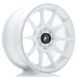 JR11 15x7 ET30 4x100 4X108 White SL2 WW2