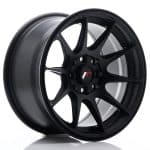 JR11 15x8 ET25 4x100 4x108 Matt Black