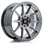 16x7 4x100 4X108 ET25 Hyper Black