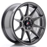 JR11 16x7 ET25 4x100 4x108 Hyper Gray