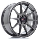 JR11 17x7.25 ET25 4x100 4x108 Hyper Black