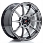 JR11 17x8 ET25 4x100 4X108 Hyper Black