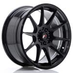 JR11 17x8.25 ET25 4x100 4X108 Gloss Black  3  c1