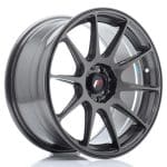 JR11 17x8.25 ET25 4x100 4x108 73.1 Hyper Gray