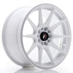 JR11 17x8.25 ET35 4x100 4x114.3 White