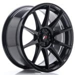 JR11 18x8.5 ET40 5x112 5x114 Gloss Black 3