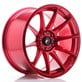 JR11 18x9.5 ET22 5x114.3 5x120 Platinum Red