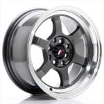 JR12 15x7.5 ET26 4x100 4x108 Gun Metal
