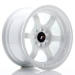 JR12 15x8.5 ET13 4x100 4X114 White