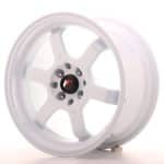 JR12 16x8 ET15 4x100 4X114 White