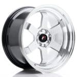 JR12 17x9 ET25 4x100 4x114.3 Hyper Silver