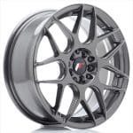 JR18 16x7 ET35 4x100 4x114.3 Hyper Gray
