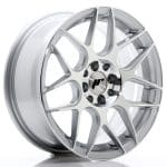 JR18 16x7 ET35 4x100 4x114.3 Silver Machined