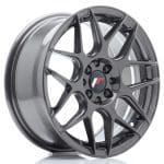 JR18 16x7 ET25 4x100 4x108 Hyper Black