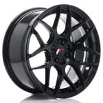 JR18 17x8 ET25 4x100 4x108 Gloss Black