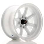 JR19 15x9 ET-13 4x100 4x114 White