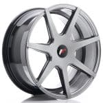 JR20 18x8.5 ET25 5x100 Blank Hyper Black