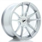 JR21 17x9 ET20 5X120 BLANK Silver Machined