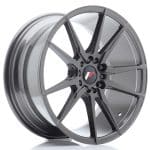 JR21 18x8.5 ET35 5x100 5x120 Hyper Gray