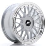 JR23 16x7 ET20 3x112 BLANK Hyper Silver w/Machined Lip 3
