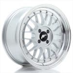 JR23 16x8 ET35 4x100 Hyper Silver w/Machined Lip
