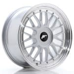 JR23 17x8 ET20 3x112 BLANK Hyper Silver w/Machined Lip 3
