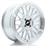 17x8 4x100 ET35 Hyper Silver w/Machined Lip