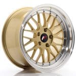 JR23 18x9.5 ET35 5x100 Gold w/Machined Lip