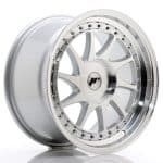 JR26 17x9 ET20 4x100 BLANK Silver Machined Face
