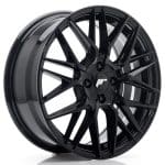17x7 4x100 ET40 Gloss Black