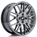 JR28 17x8 ET25 5x100 BLANK Hyper Black