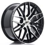 18x8.5 5x120 ET40 BLANK Gloss Black Machined Face WL SL02