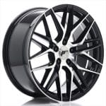 18x8.5 5x112 ET40 Blank Black Machined