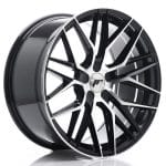 JR28 19x9.5 ET35 5x112 BLANK Gloss Black Machined Face SL2 WW1